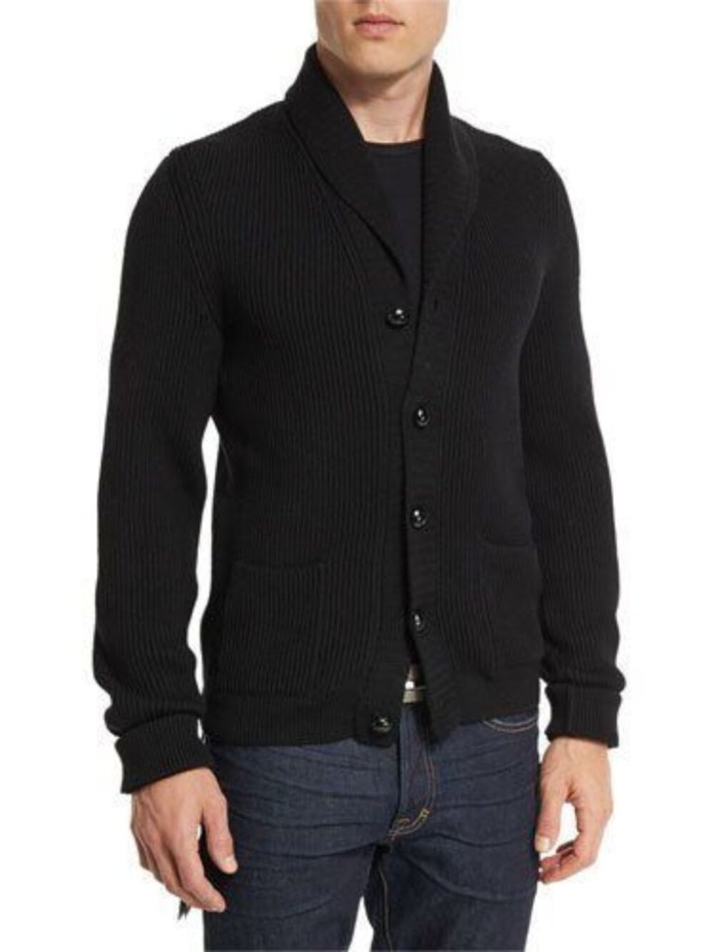 TOM FORD Shawl Collar Cashmere Cardigan